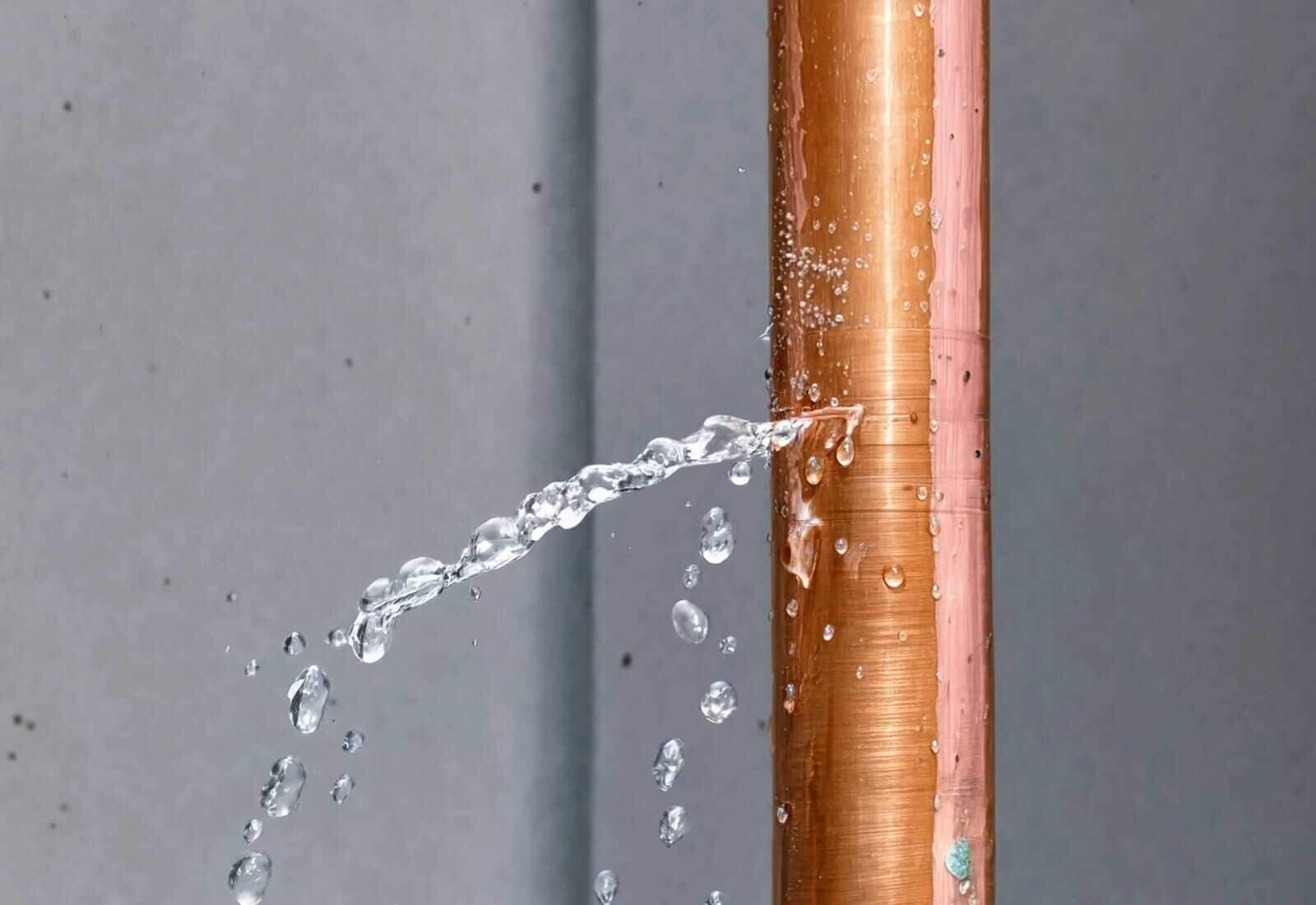 Burst and frozen pipe water damage cleanup in Spring, TX