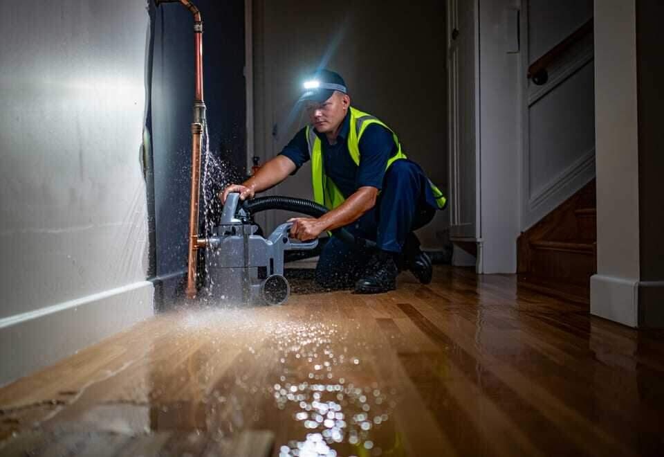 Emergency water damage response in Pasadena, TX